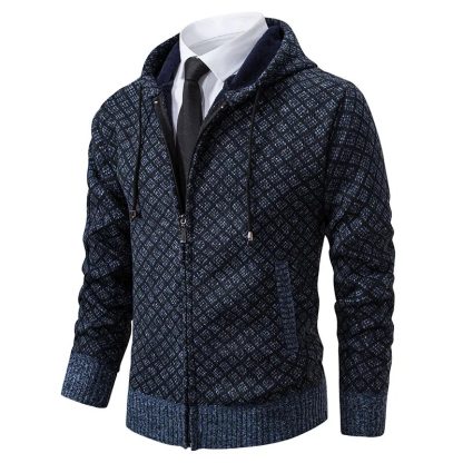 Plaid Winter Hoodie - Image 5