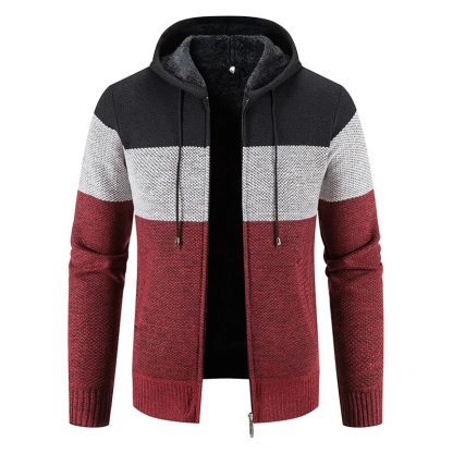 Warm Hooded Winter Sweaters - Image 2
