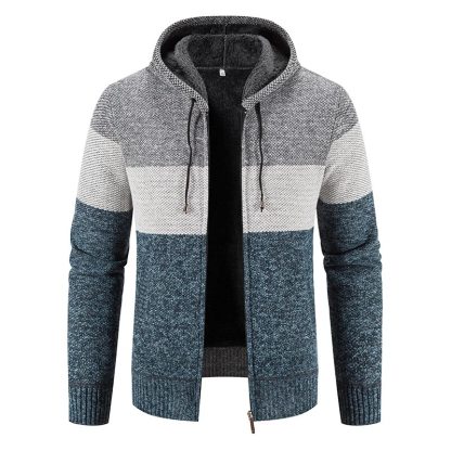 Warm Hooded Winter Sweaters - Image 3