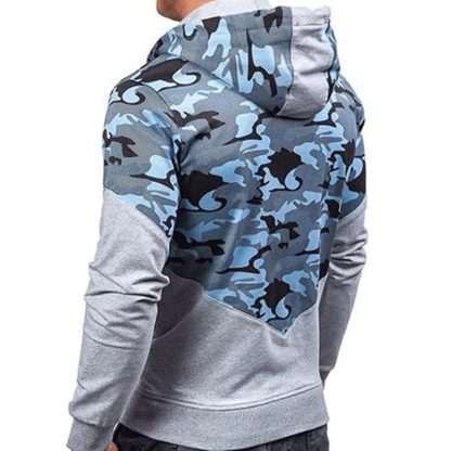 Casual Long Sleeve Zip Hoodie - Image 6