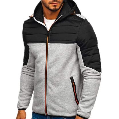Winter Streetwear Zip-Up Hoodie
