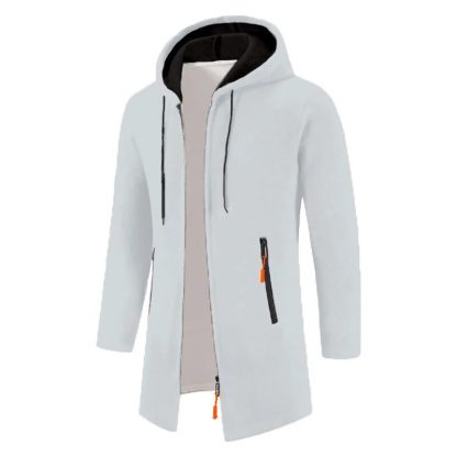 Zip-Up Sweatshirts LongSleeve Knit Hoodie - Image 5