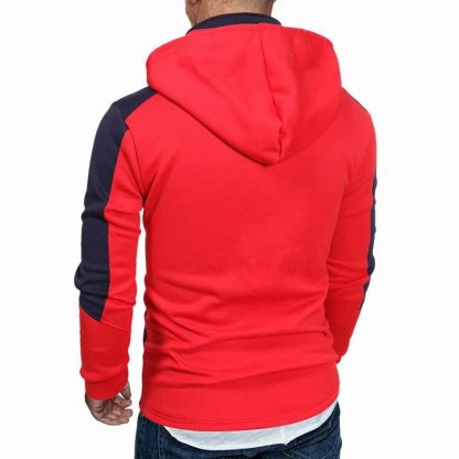 Slim Fit Zippered Style Hoodie - Image 2