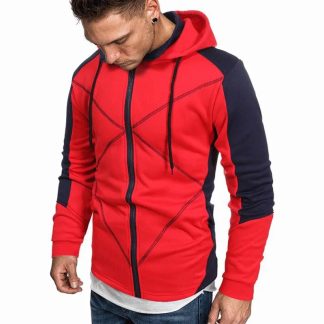 Slim Fit Zippered Style Hoodie