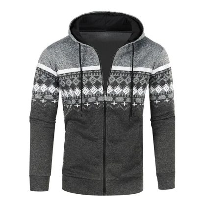 Knit Hoodie Casual Style - Image 6