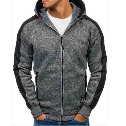 Sports Zipper Pullover Hoodie