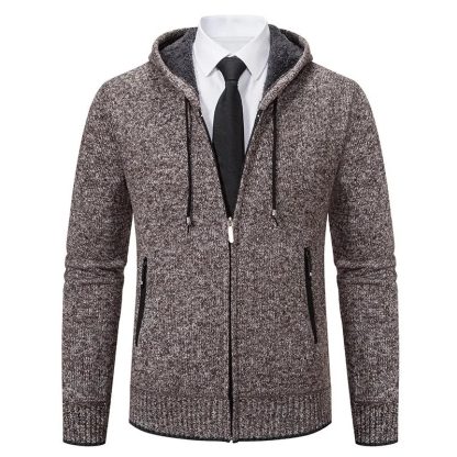 Loose Knit Sweater Jacket - Image 3