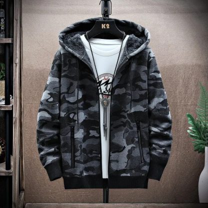 Winter Camouflage Hoodie - Image 3