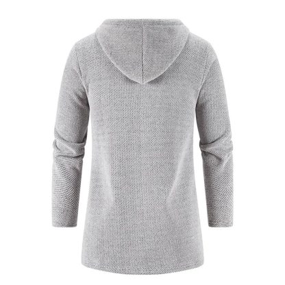 Casual Medium-Length Hoodie - Image 2