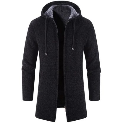 Casual Medium-Length Hoodie - Image 4