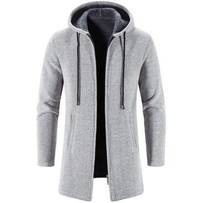 Casual Medium-Length Hoodie
