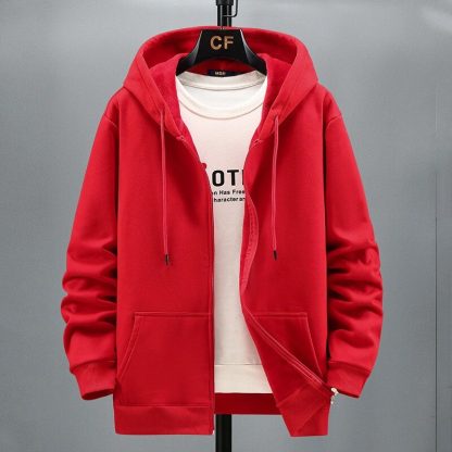 Casual Streetwear Hoodie Jacket - Image 4