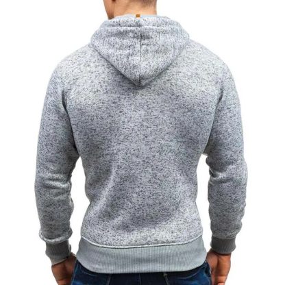 Zip-Up Hoodie with Side Pocket - Image 2