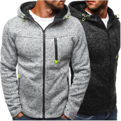 Cozy Pullover Zip-Up Hoodie - Image 2