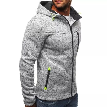 Cozy Pullover Zip-Up Hoodie - Image 4