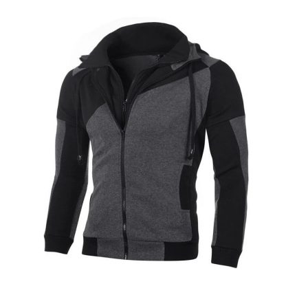 Windproof Tracksuit Zipper Hoodie - Image 3
