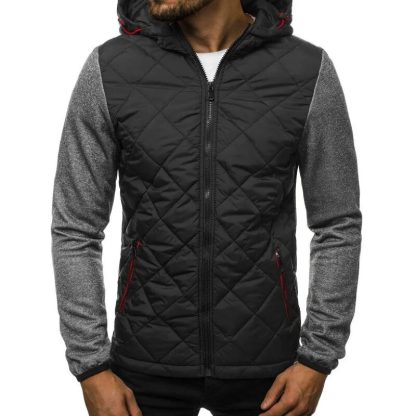 Casual Outwear Jacket with Hoodie