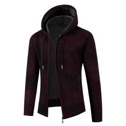 Cozy Warm Hooded Jacket - Image 3