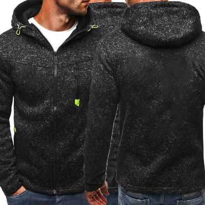 Windbreaker Spring Hoodie Jacket - Image 3