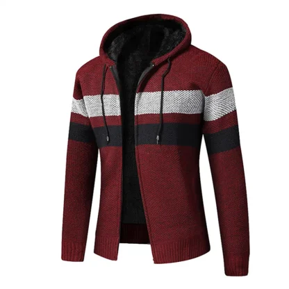 Stylish Hooded Knit Hoodie