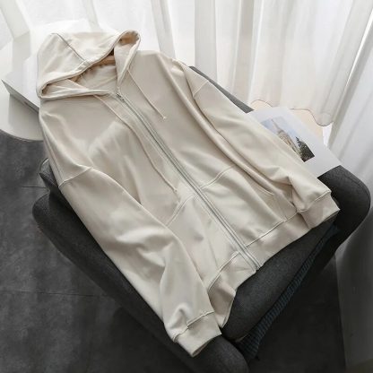 Elegant Sweatshirts Chic Vintage Hoodie - Image 3