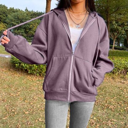 Oversized Retro Pocket Hoodies - Image 3