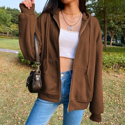 Oversized Retro Pocket Hoodies - Image 5