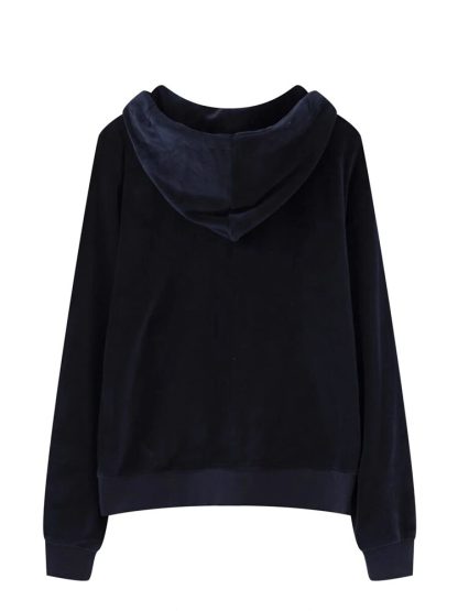 Casual Zip-up Sweatshirt Hoodie - Image 2