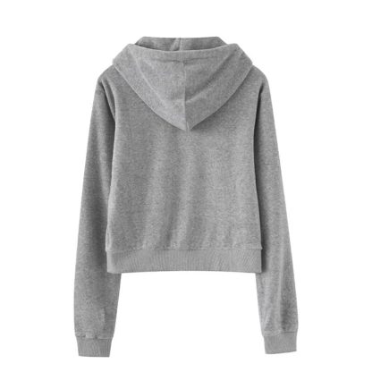 Casual Pocket Zipper Hoodies - Image 2