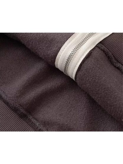 Vintage Hoodie Long Sleeves Tops - Image 7