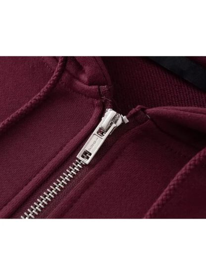 Long Sleeves Vintage Sweatshirt Hoodie - Image 4