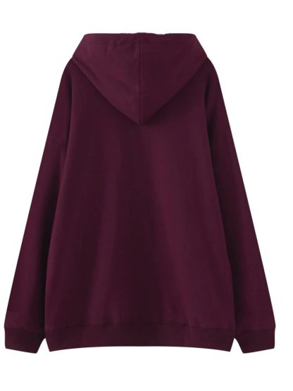 Long Sleeves Vintage Sweatshirt Hoodie - Image 2