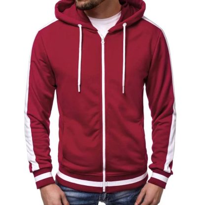 Casual Solid Long Sleeve Hoodie - Image 5