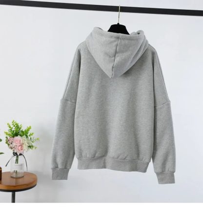 Thick Zippered Sweatshirt Hoodies - Image 4