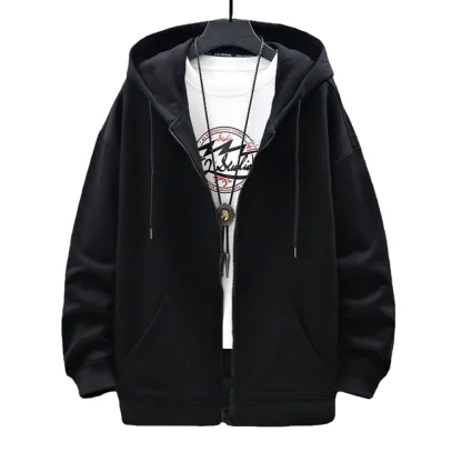 Classic Oversized Zippered Hoodies - Image 5