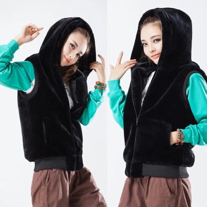 Sleeveless Hooded Jacket - Image 6