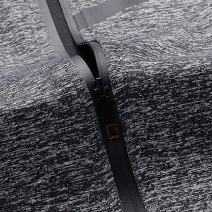 Thermal Zippered Pocket Hoodie - Image 3