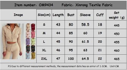 Slim Fit Hoodies and Pants Set - Image 7
