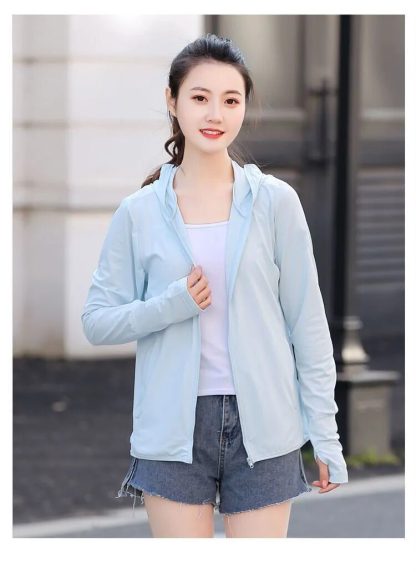 Breathable Long Sleeve Hoodie - Image 3