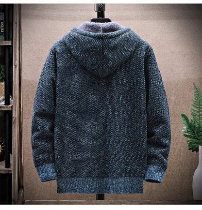 Warm Loose Casual Zipper Hoodie - Image 5
