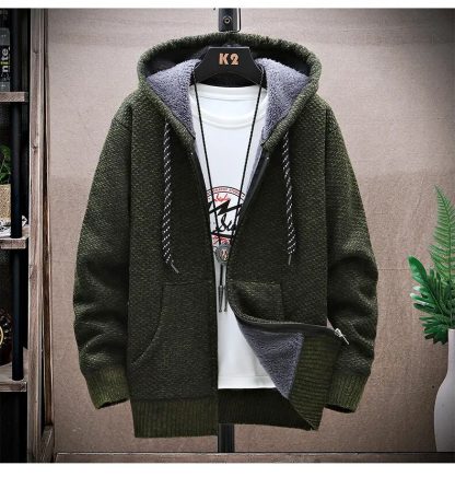 Warm Loose Casual Zipper Hoodie