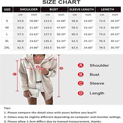 Stylish Casual Zipper-Up Hoodie - Image 7
