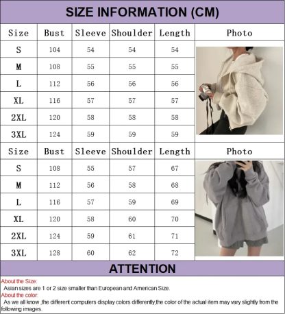 Zip-Up Sweatshirts Hoodie - Image 7