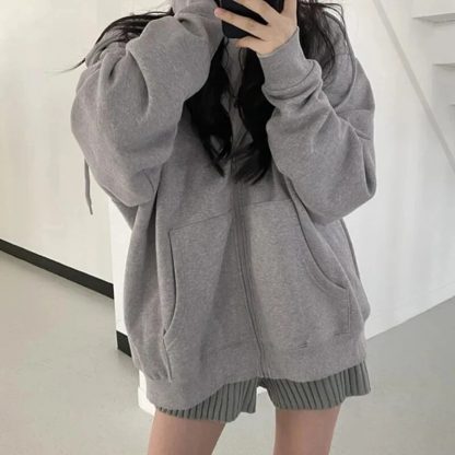 Streetwear Loose Hoodie with Pocket - Image 2