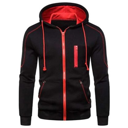 Streetwise Outdoor Collar Up Hoodie - Image 4