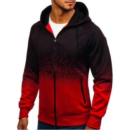 Streetwear Gradient Hoodie Jackets - Image 5