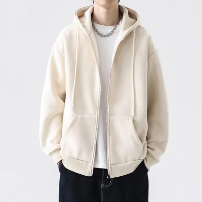 Spring Long Sleeve Zip Hoodies - Image 2