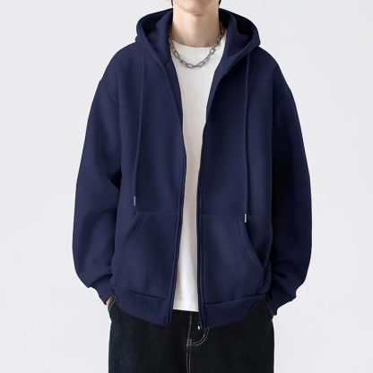 Spring Long Sleeve Zip Hoodies - Image 3
