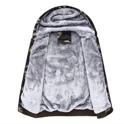 Fleece Thick Camo Sweater - Image 2