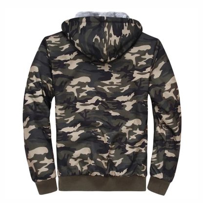 Fleece Thick Camo Sweater - Image 3